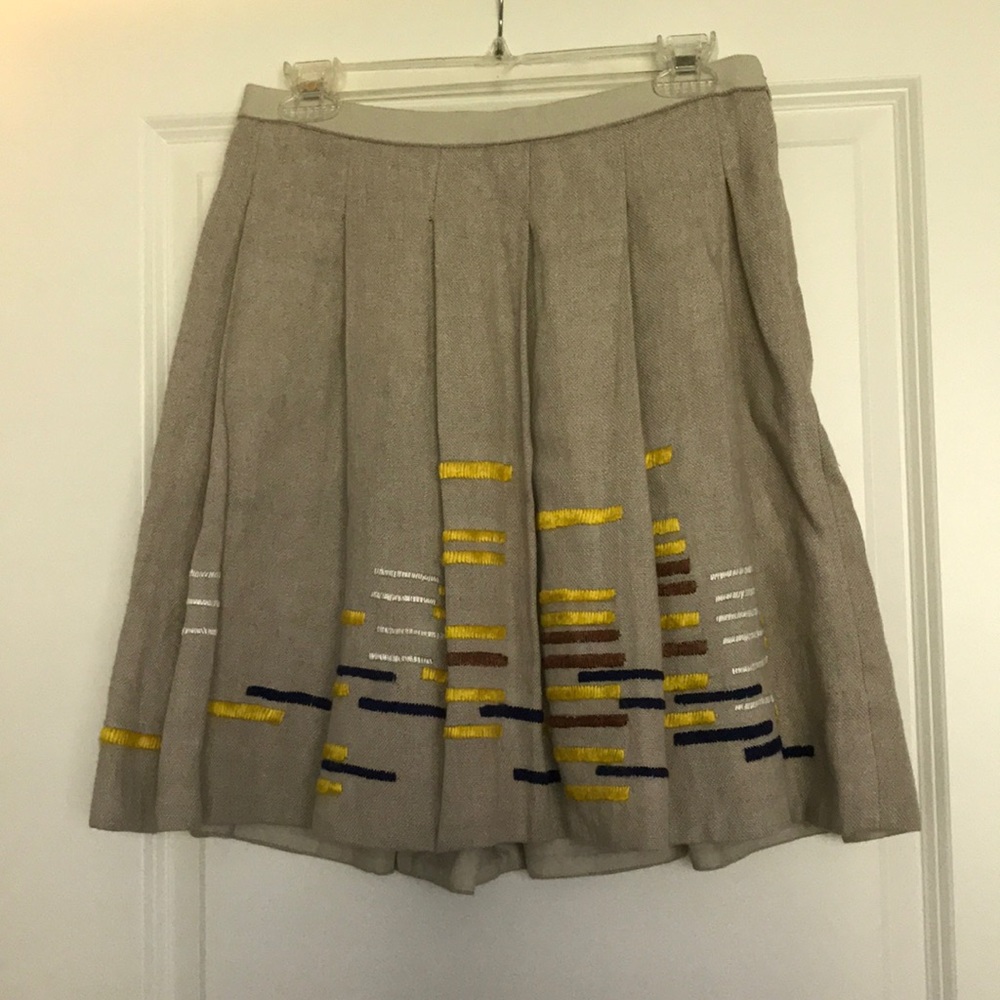 Maeve (Anthropologie) 100% Linen Skirt